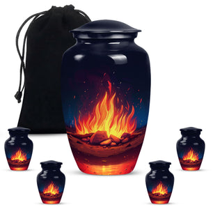 Bornfire Small Urn For Ashes Funeral, Ashes Memorial Urn