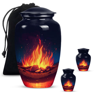 Bornfire Small Urn For Ashes Funeral, Ashes Memorial Urn