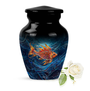 Fish Ash Urns For Humans Funeral, Ashes Memorial Urn