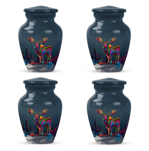 Moose Walking Adult Urn Funeral, Ashes Memorial Urn