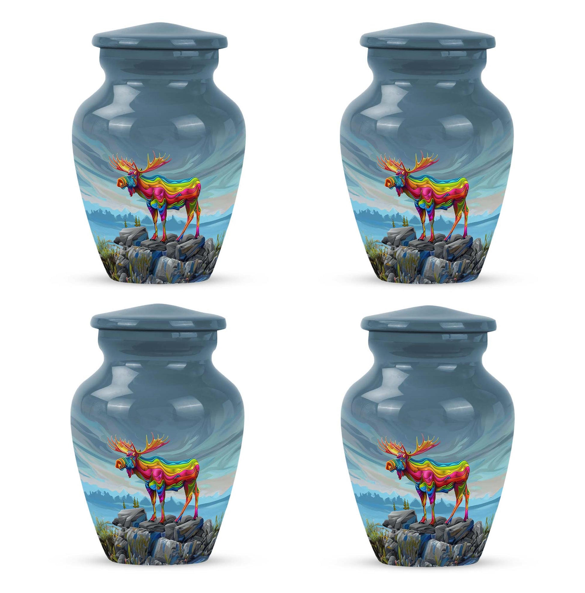 Moose Walking Urns For Adults Large Funeral, Ashes Urn