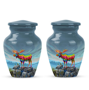 Moose Walking Urns For Adults Large Funeral, Ashes Urn