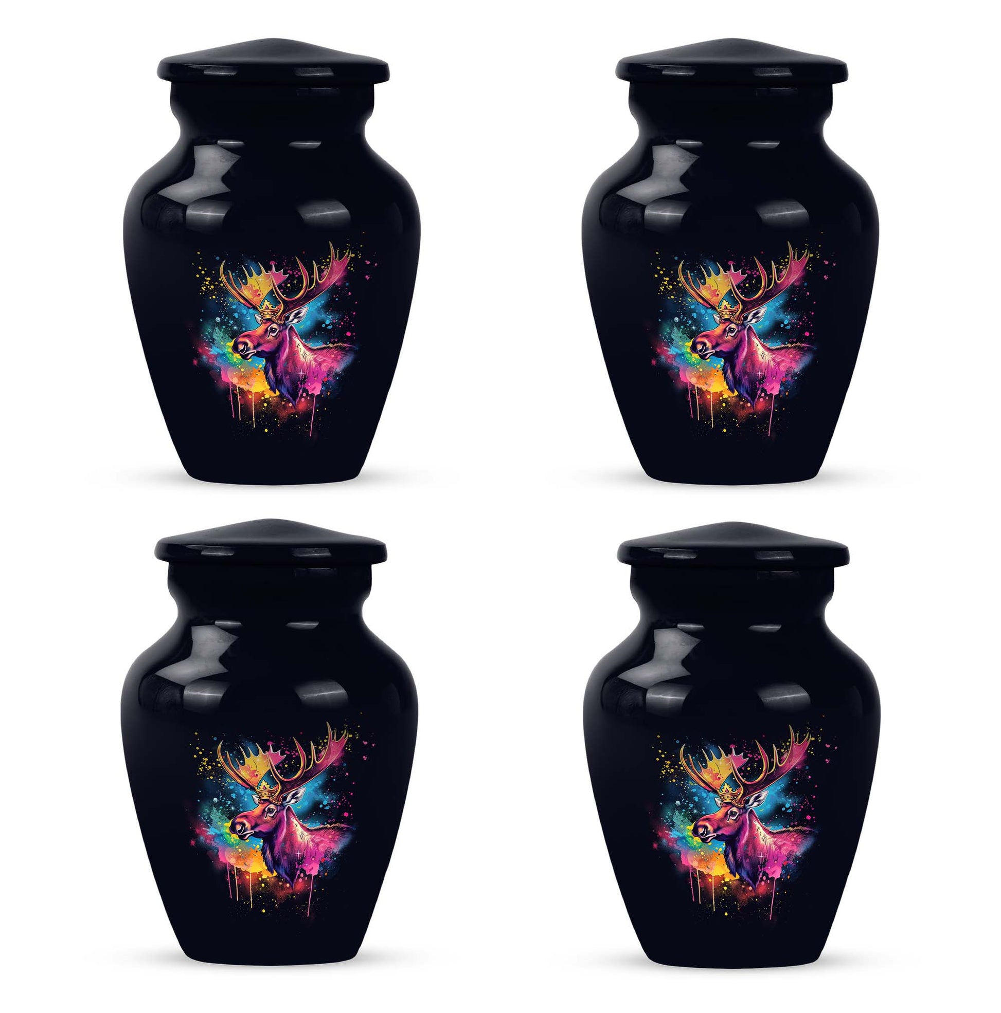 Moose Walking Urns For Ashes Adult Male Funeral, Ashes Memorial Urn