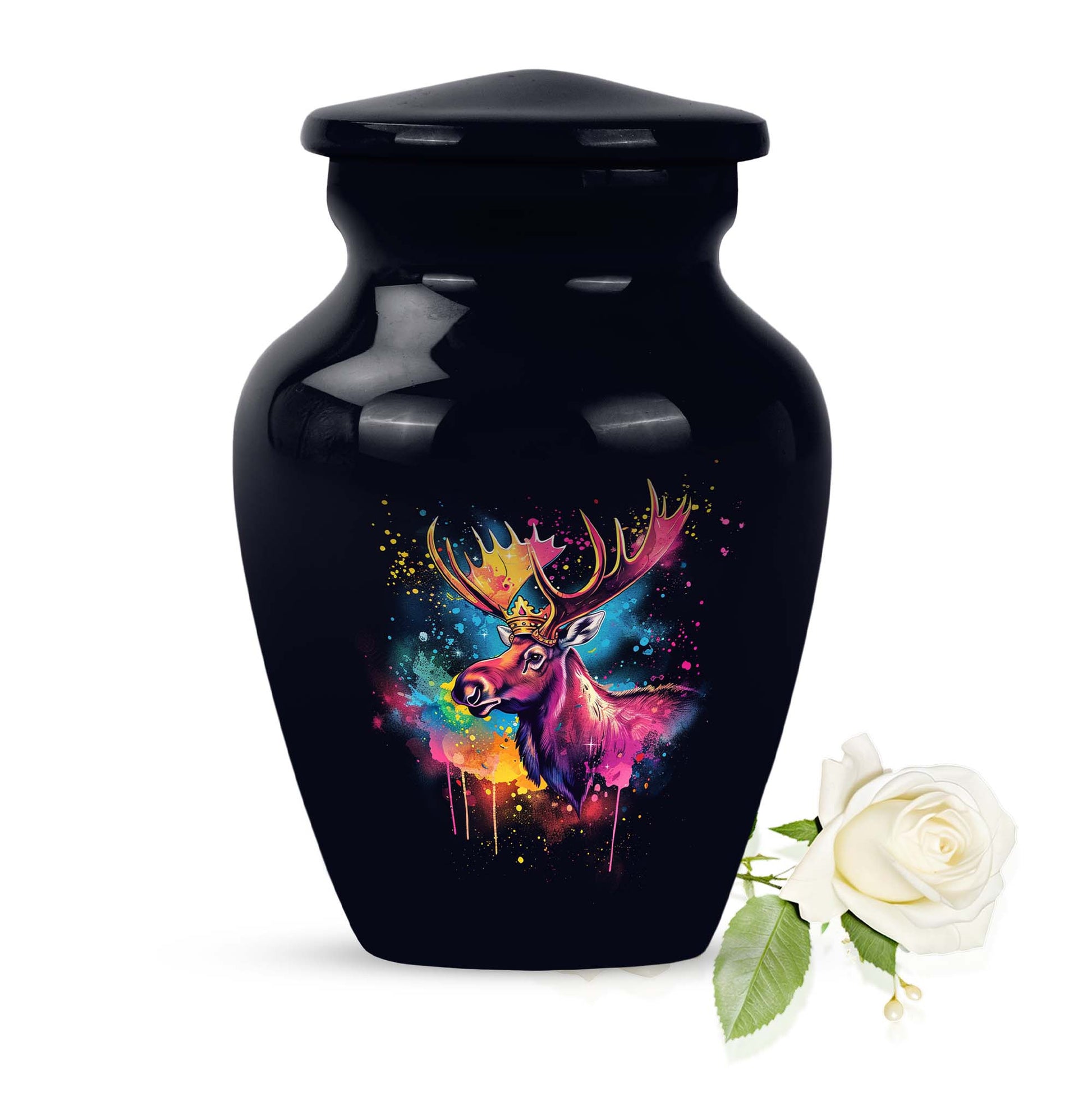 Moose Walking Urns For Ashes Adult Male Funeral, Ashes Memorial Urn
