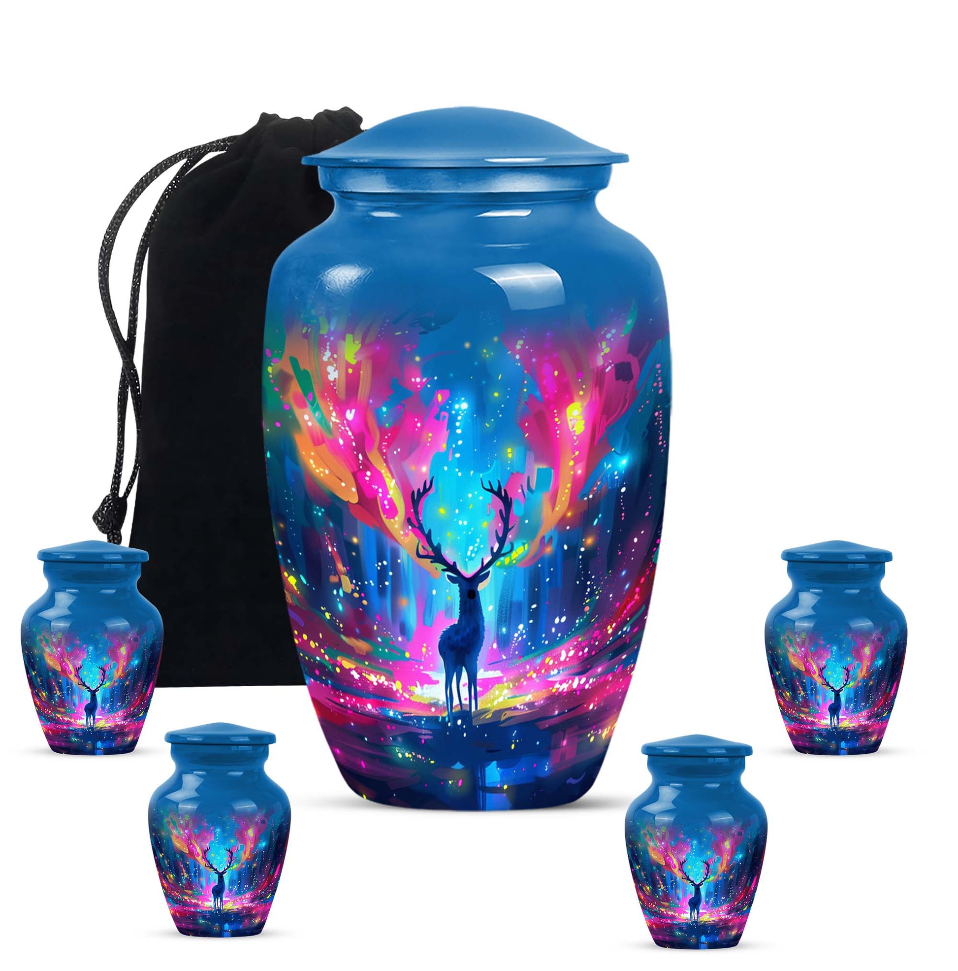 Moose Walking Urn For Dad Large Funeral, Ashes Urn For Ashes
