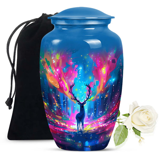 Moose Walking Urn For Dad Large Funeral, Ashes Urn For Ashes