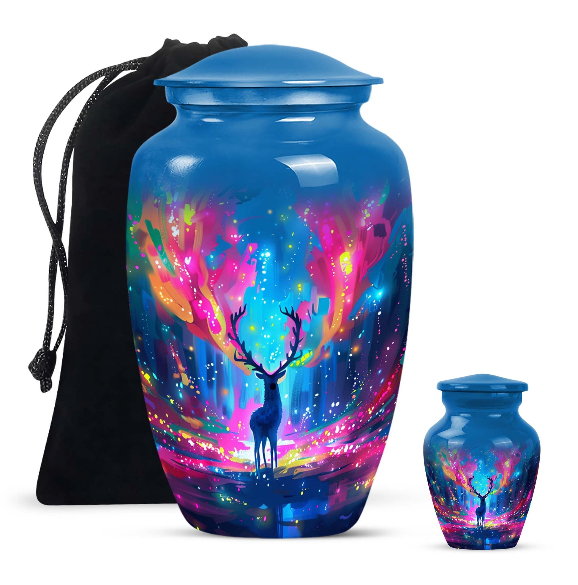 Moose Walking Urn For Dad Large Funeral, Ashes Urn For Ashes