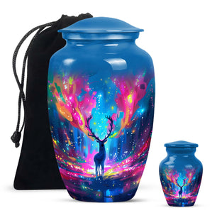 Moose Walking Urn For Dad Large Funeral, Ashes Urn For Ashes