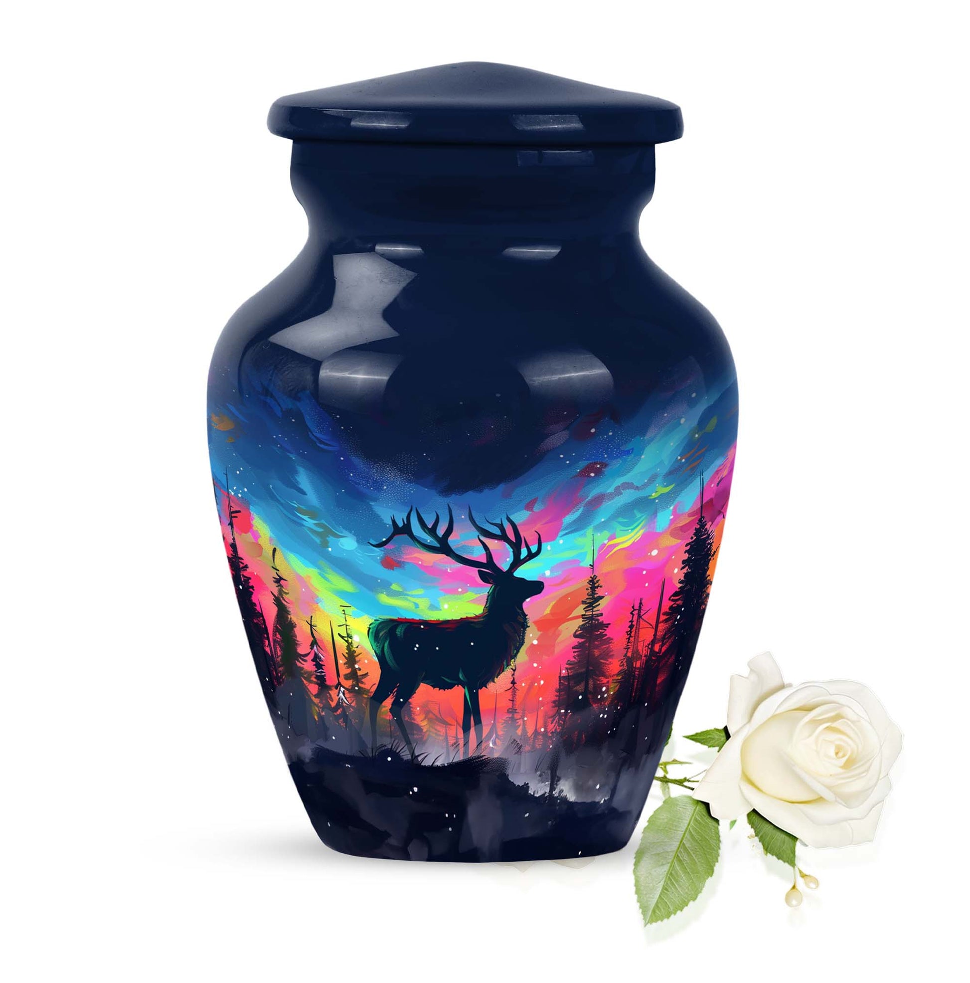 Moose Walking Urn For Ashes Adult Male Small Large Funeral, Ashes Urn