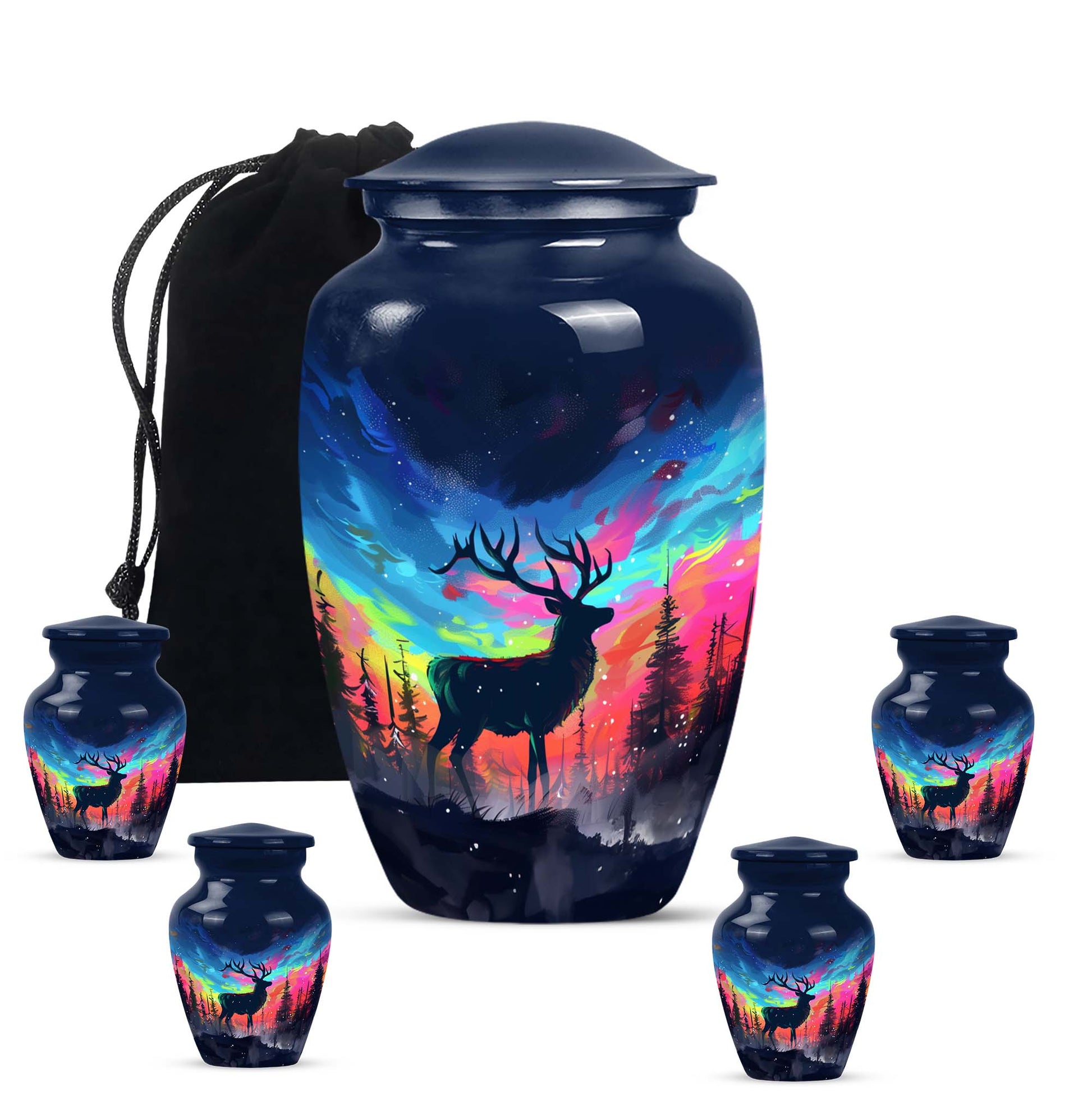 Moose Walking Urn For Ashes Adult Male Small Large Funeral, Ashes Urn
