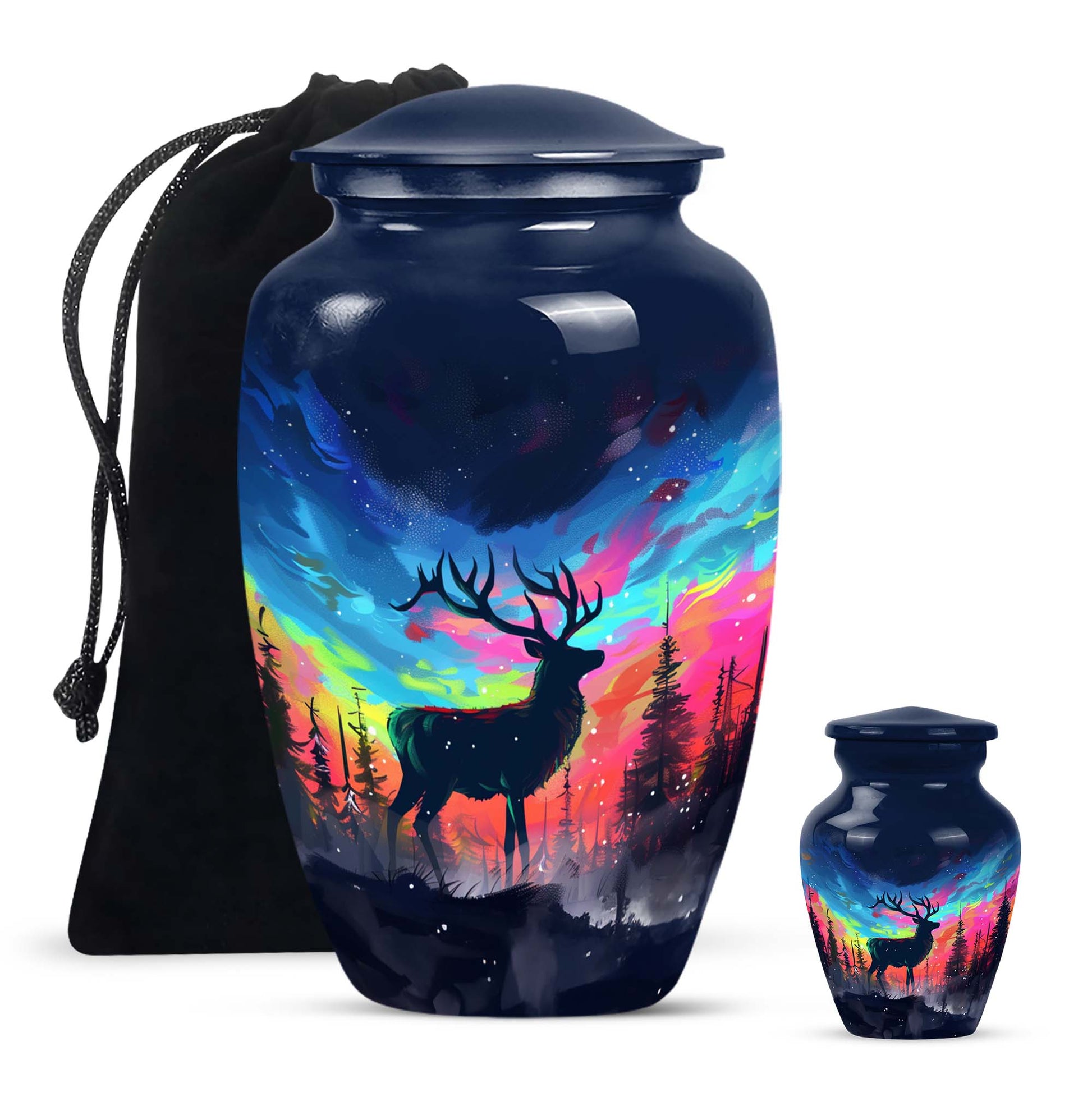 Moose Walking Urn For Ashes Adult Male Small Large Funeral, Ashes Urn