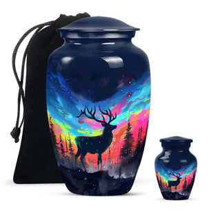 Moose Walking Urn For Ashes Adult Male Small Large Funeral, Ashes Urn