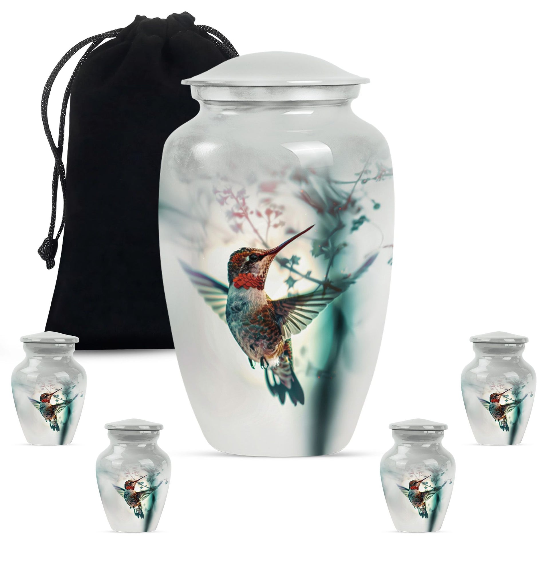 Humming Bird Memorial Urn For Ashes Funeral, Ashes Urn For Ashes