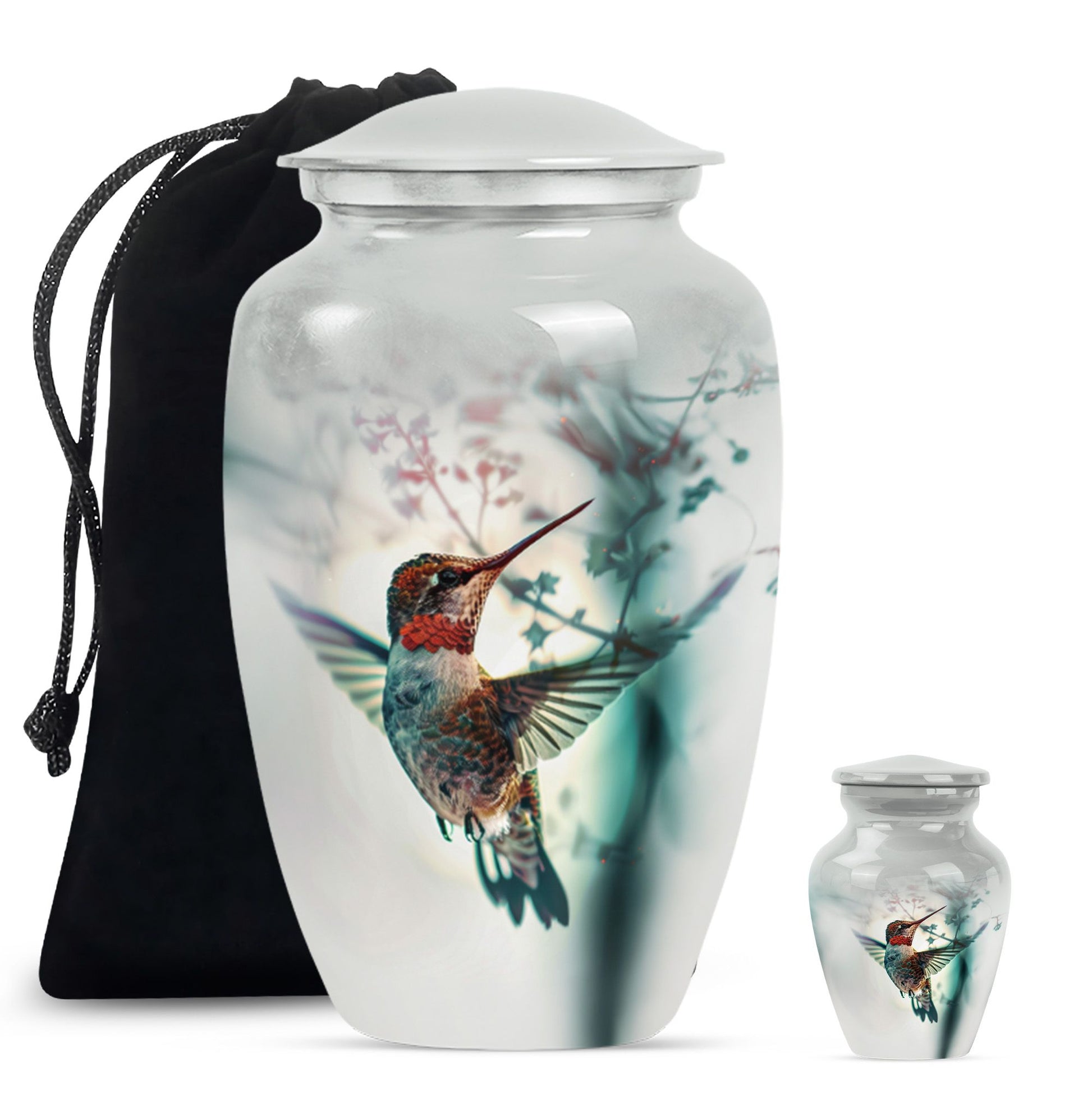 Humming Bird Memorial Urn For Ashes Funeral, Ashes Urn For Ashes