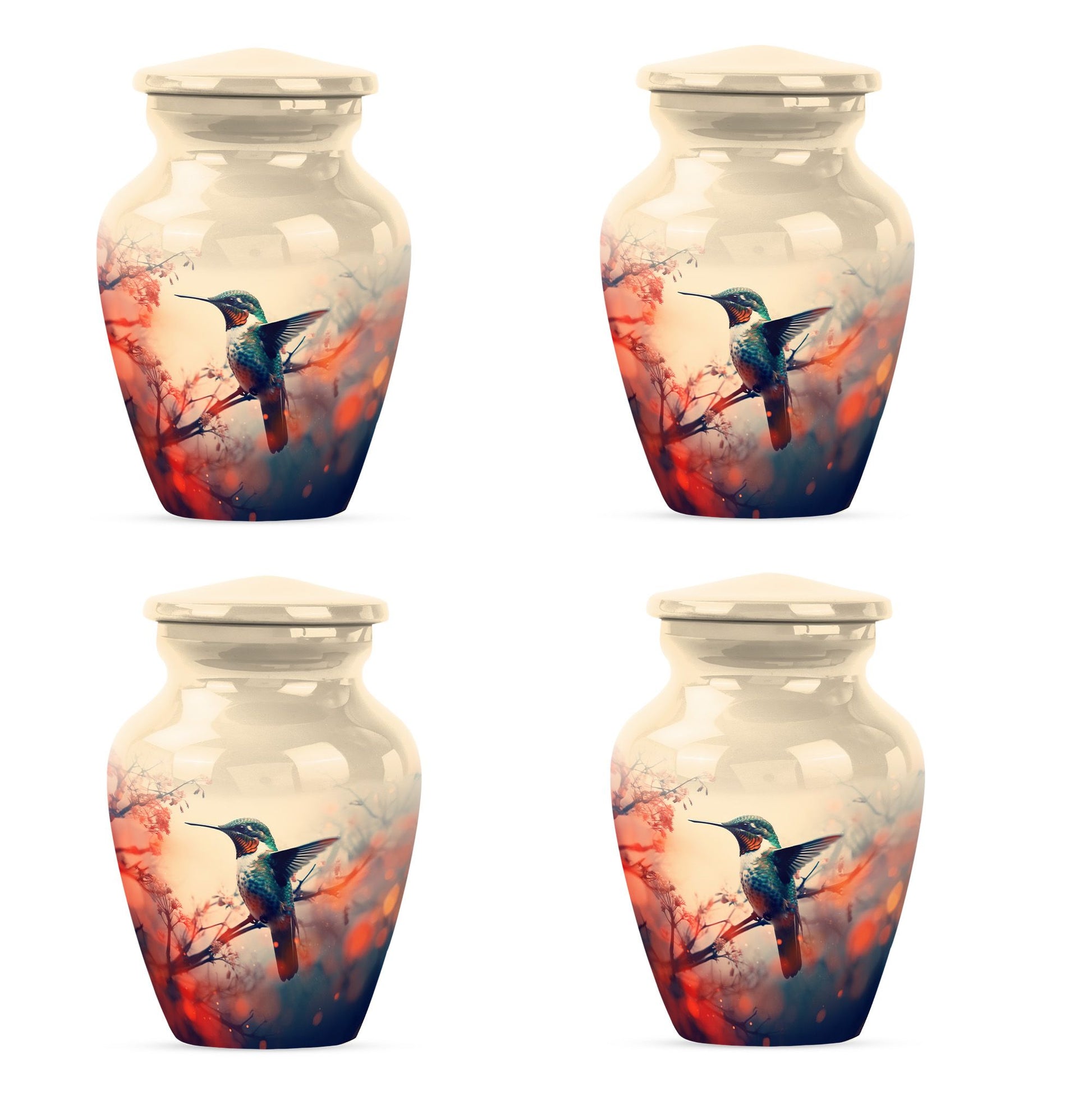 Humming Bird Cremation Urns For Burial Large Funeral, Ashes Urn