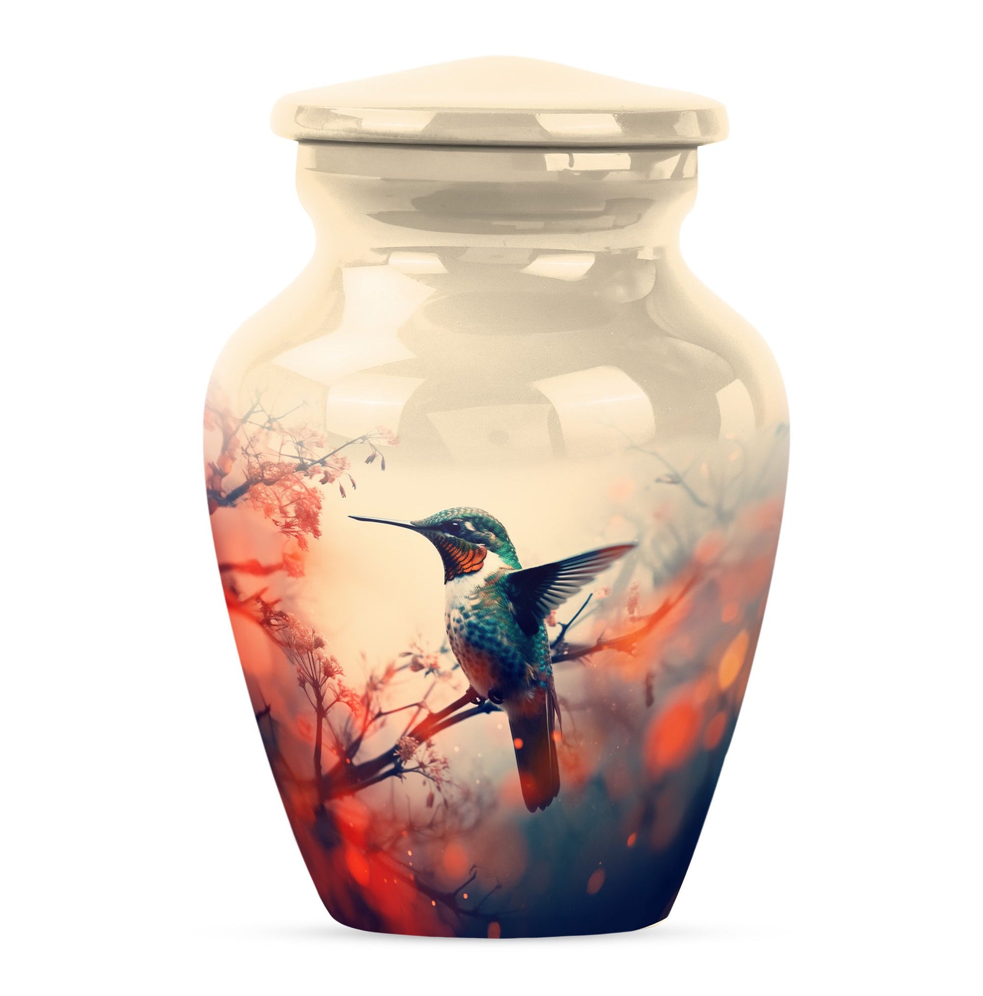 Humming Bird Cremation Urns For Burial Large Funeral, Ashes Urn