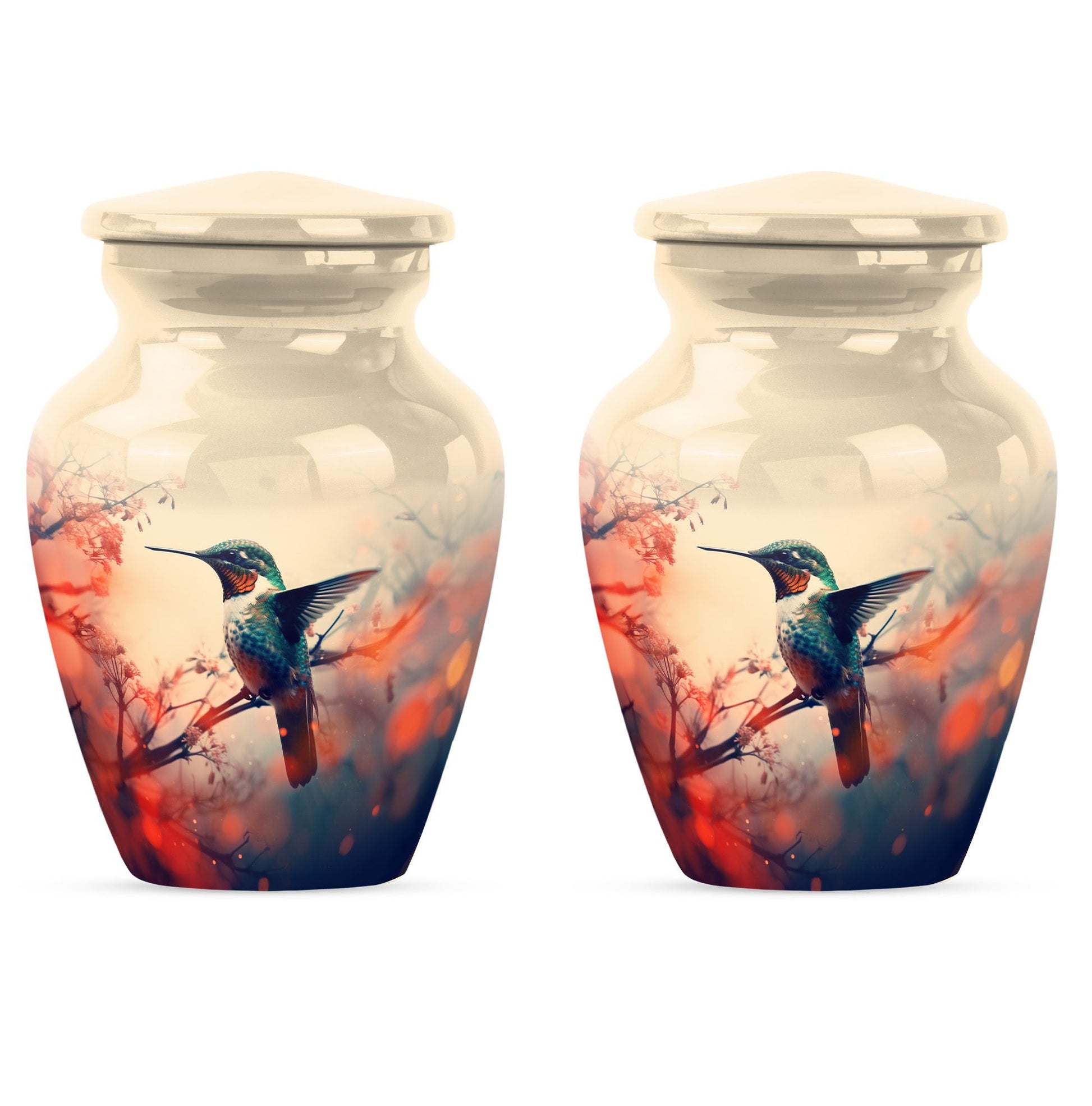 Humming Bird Cremation Urns For Burial Large Funeral, Ashes Urn