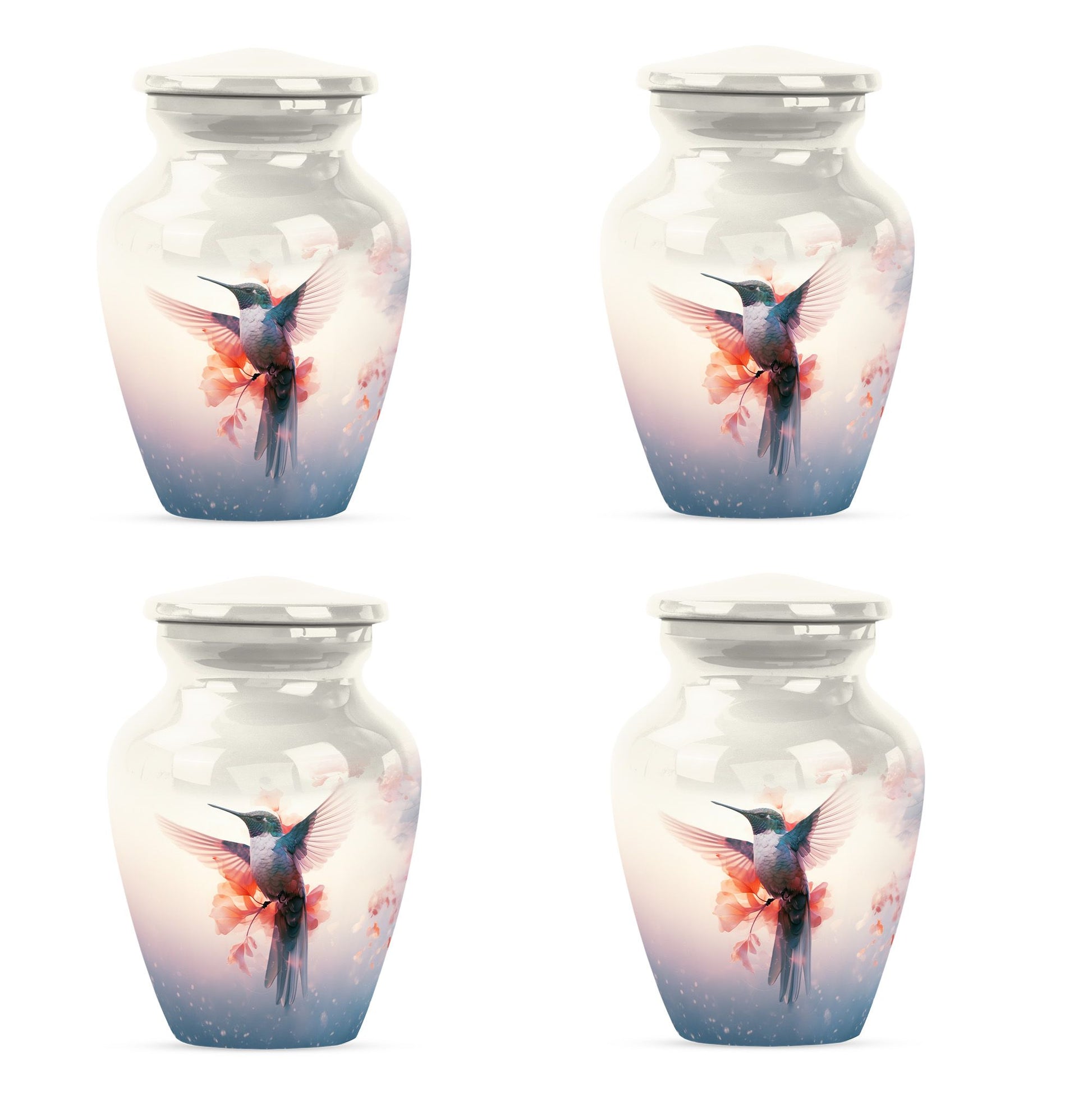 Humming Bird Keepsake For Ashes Funeral, Ashes Cremation Urn