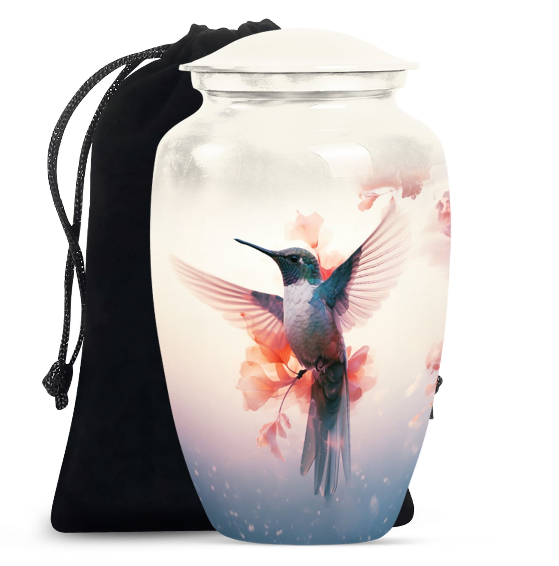 Humming Bird Keepsake For Ashes Funeral, Ashes Cremation Urn