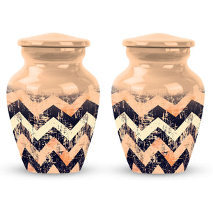 Pattern Adult Male Urn For Ashes Large Teardrop, Heart Urn For Ashes
