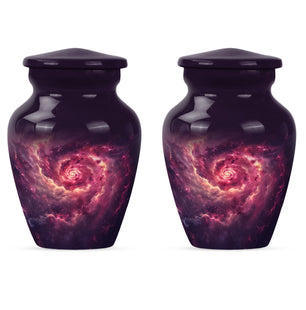 Galaxy Urns For Adult Male Dad Teardrop, Heart Cremation Urn
