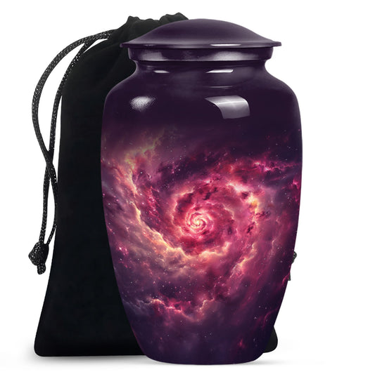 Galaxy Urns For Adult Male Dad Teardrop, Heart Cremation Urn