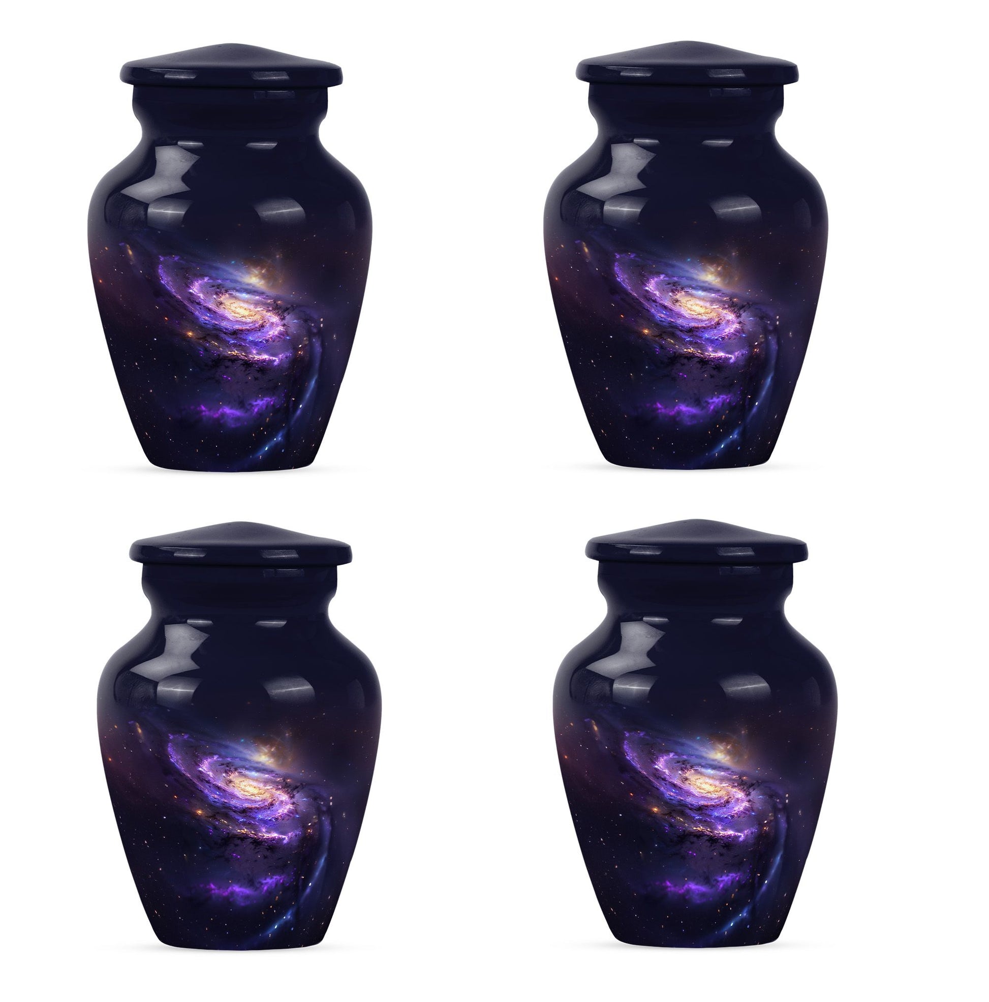 Galaxy Adult Cremation Urns Teardrop, Heart Shape Urn
