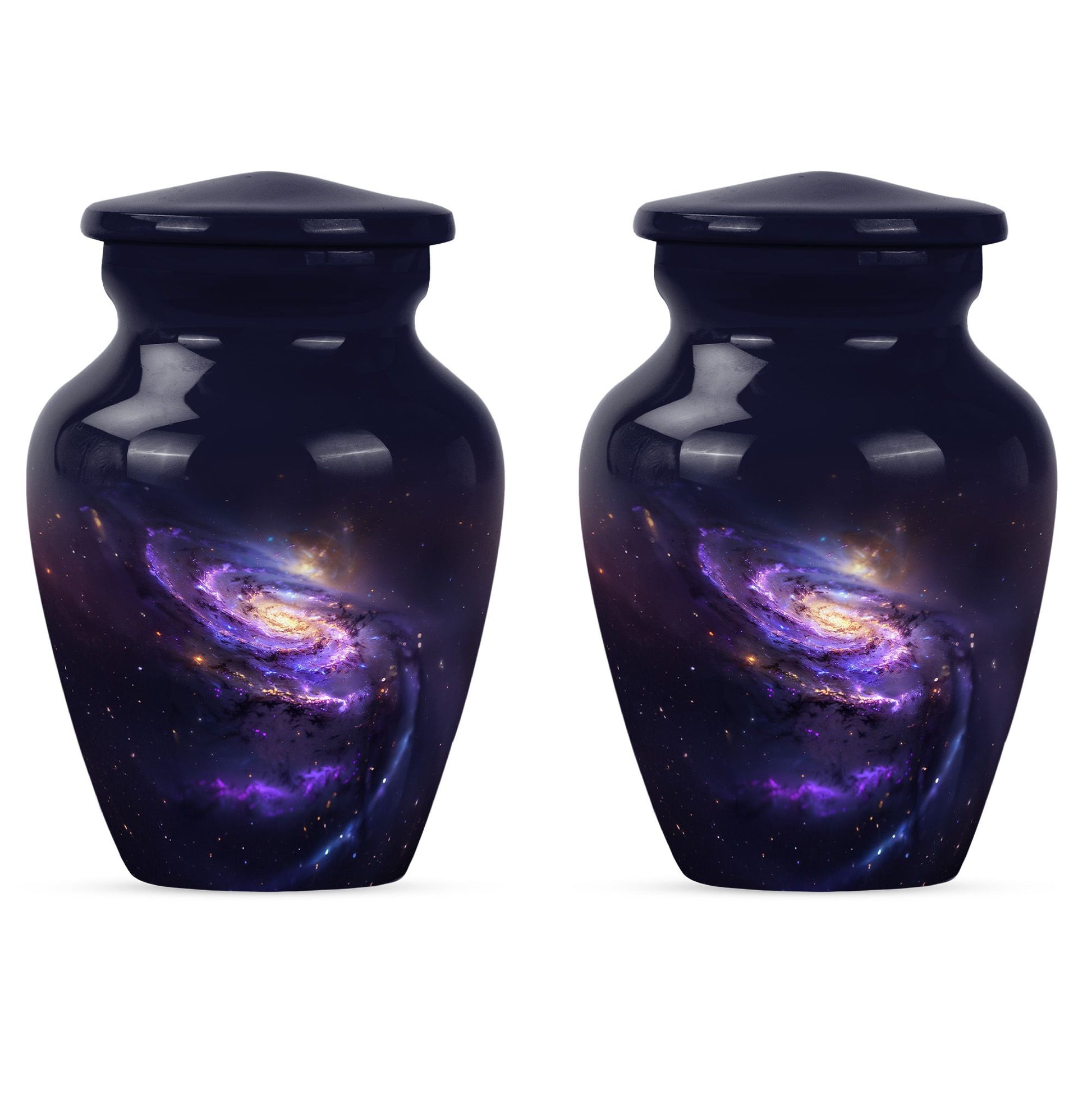 Galaxy Adult Cremation Urns Teardrop, Heart Shape Urn