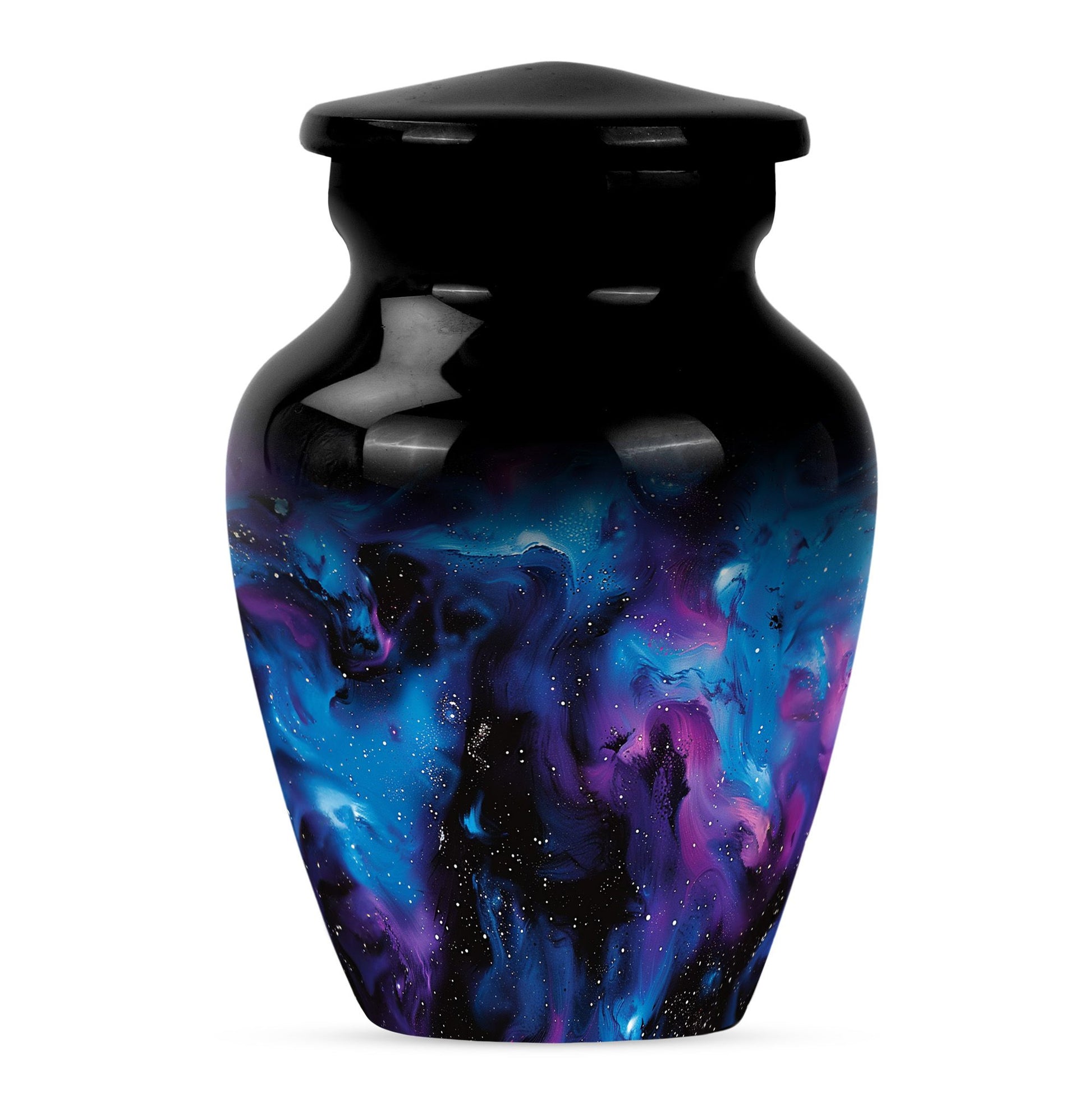 Galaxy Urn For Human Ashes Adult Large Teardrop, Heart Urn For Ashes