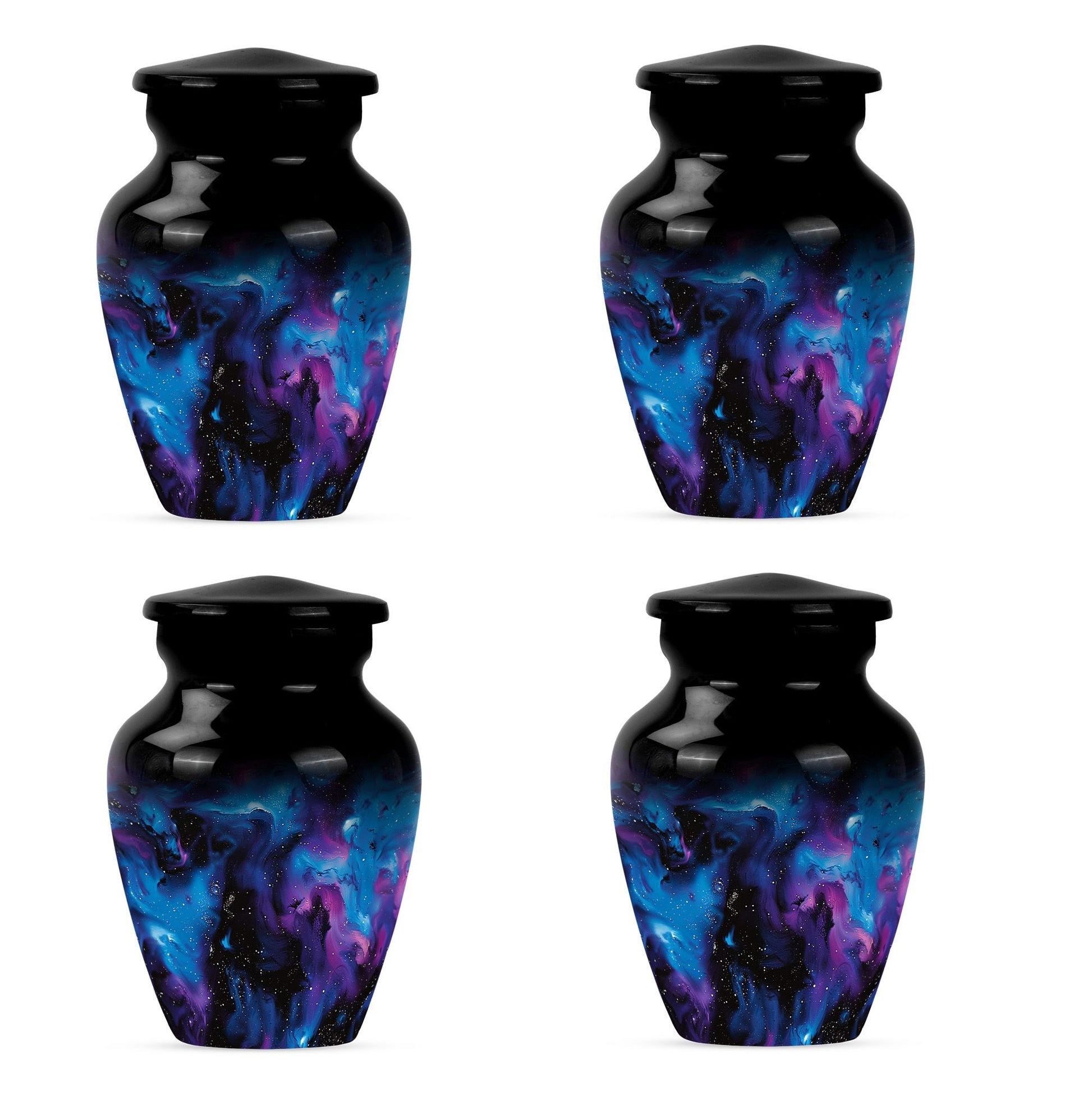 Galaxy Urn For Human Ashes Adult Large Teardrop, Heart Urn For Ashes