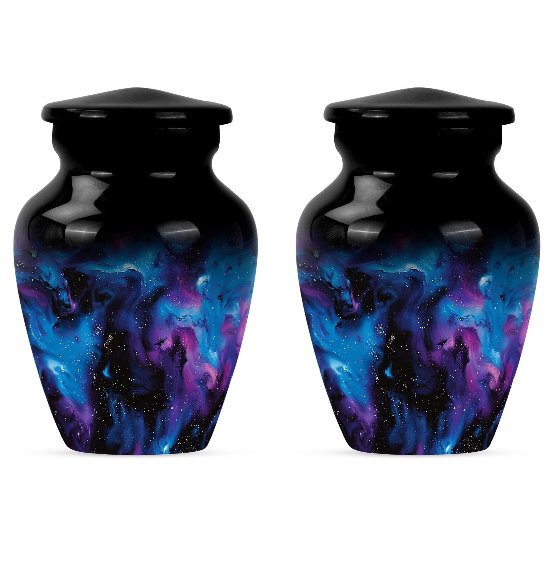 Galaxy Urn For Human Ashes Adult Large Teardrop, Heart Urn For Ashes