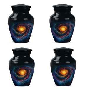 Galaxy Urn For Son Teardrop, Heart Cremation Urn