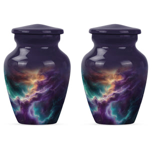 Galaxy Urn Dad Teardrop, Heart Shape Urn
