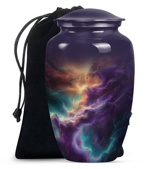 Galaxy Urn Dad Teardrop, Heart Shape Urn