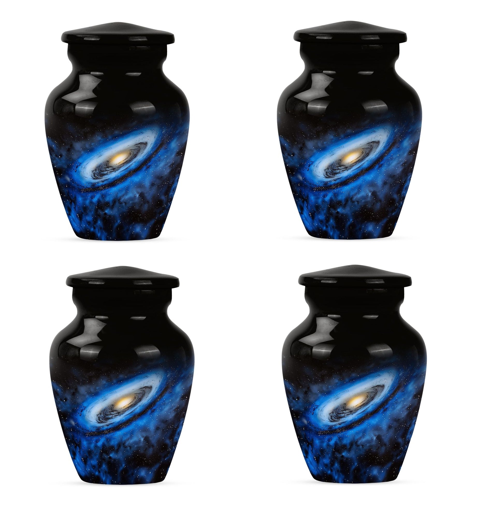 Galaxy Cremation Urns For Ashes Teardrop, Heart Cremation Urn