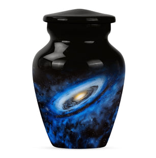 Galaxy Cremation Urns For Ashes Teardrop, Heart Cremation Urn