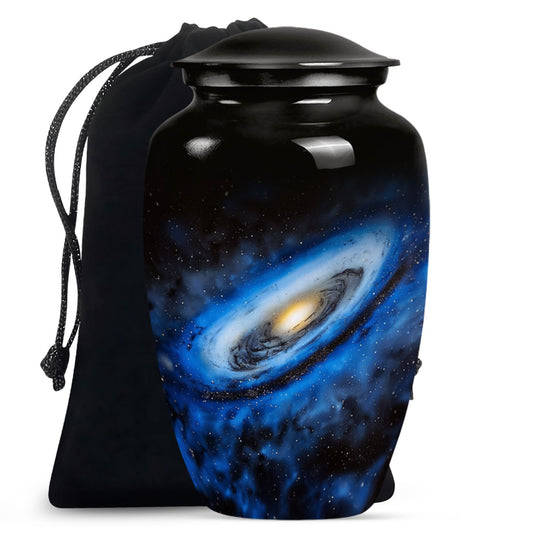 Galaxy Cremation Urns For Ashes Teardrop, Heart Cremation Urn