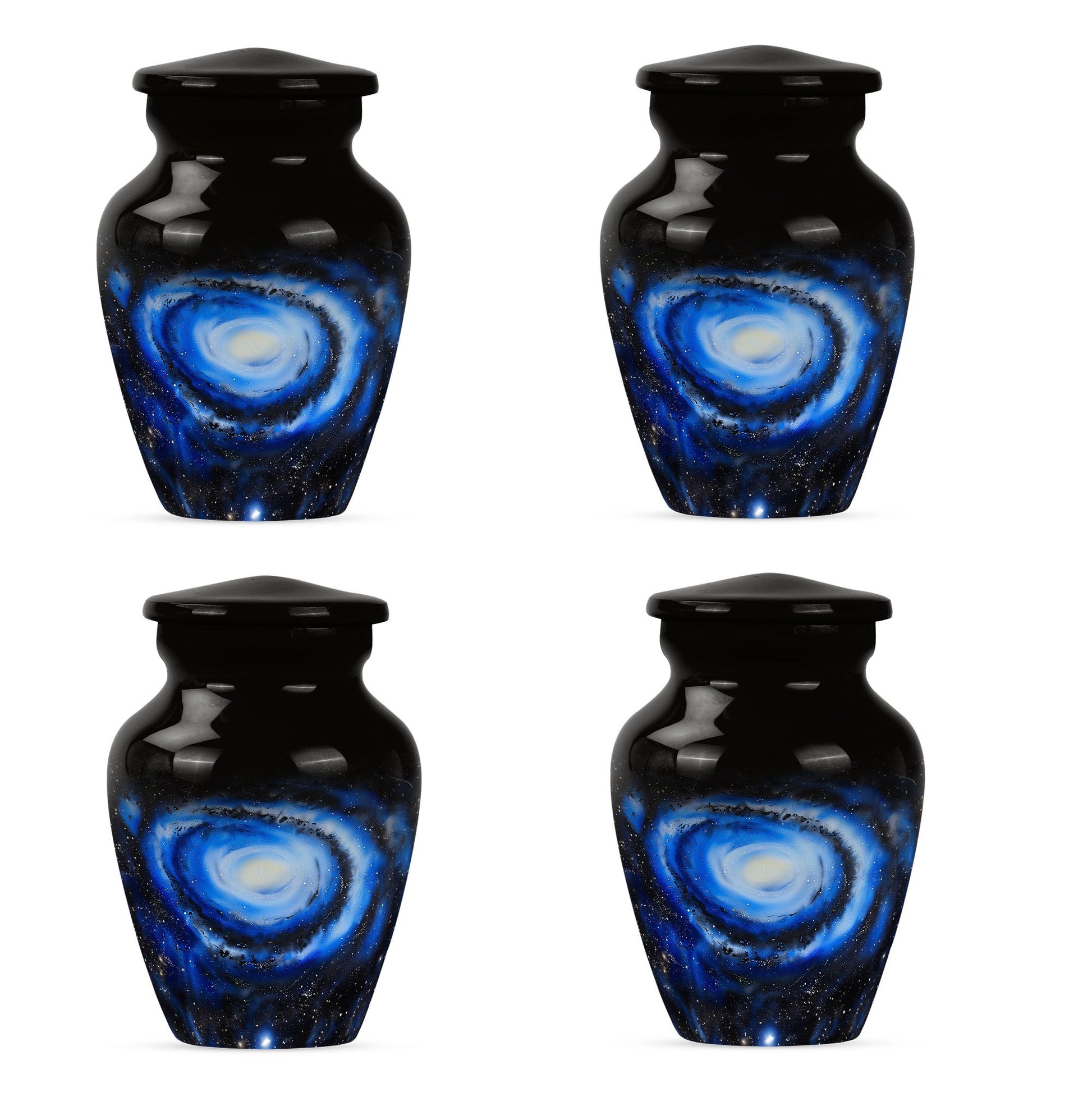 Galaxy Customized Urns For Human Ashes Teardrop, Heart Urn