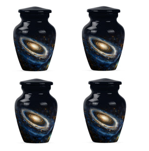 Galaxy Medium Urn For Ashes Teardrop, Heart Cremation Urn