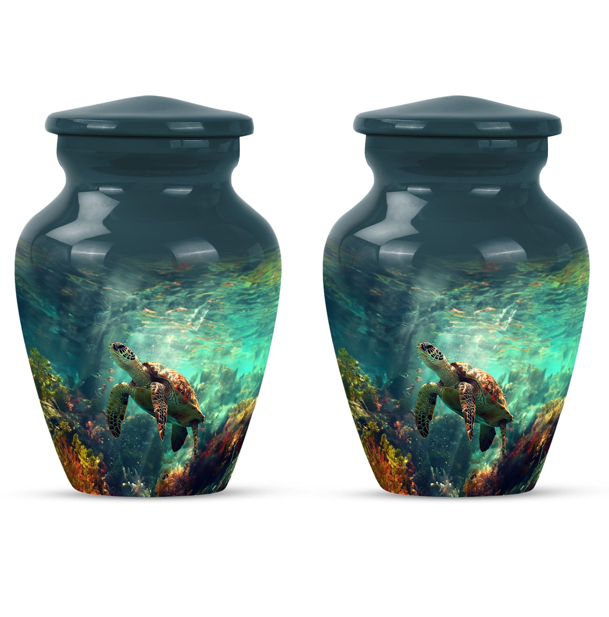 Tortoise Theme 3 Inch Keepsake Pack of 2