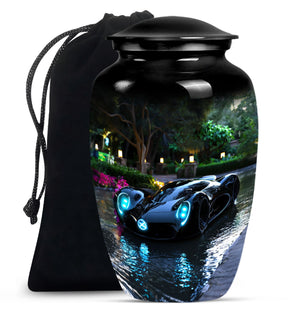 Car Theme Large Urn 10 Inch