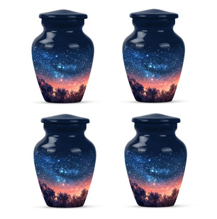 Majestic Sky Theme 3 Inch Keepsake Pack of 4