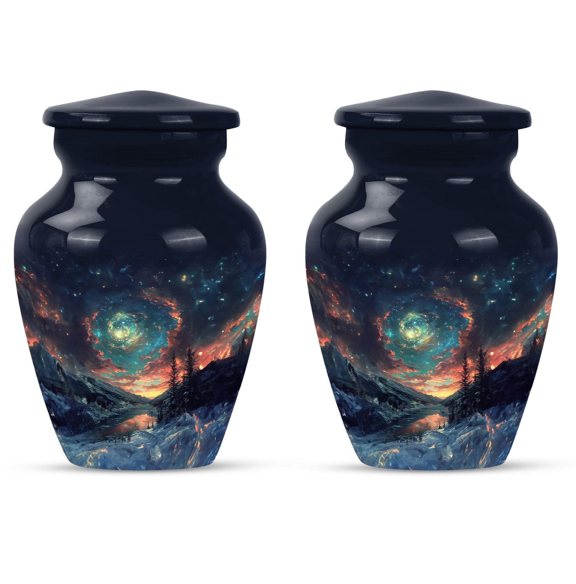 Majestic Sky Theme 3 Inch Keepsake Pack of 2