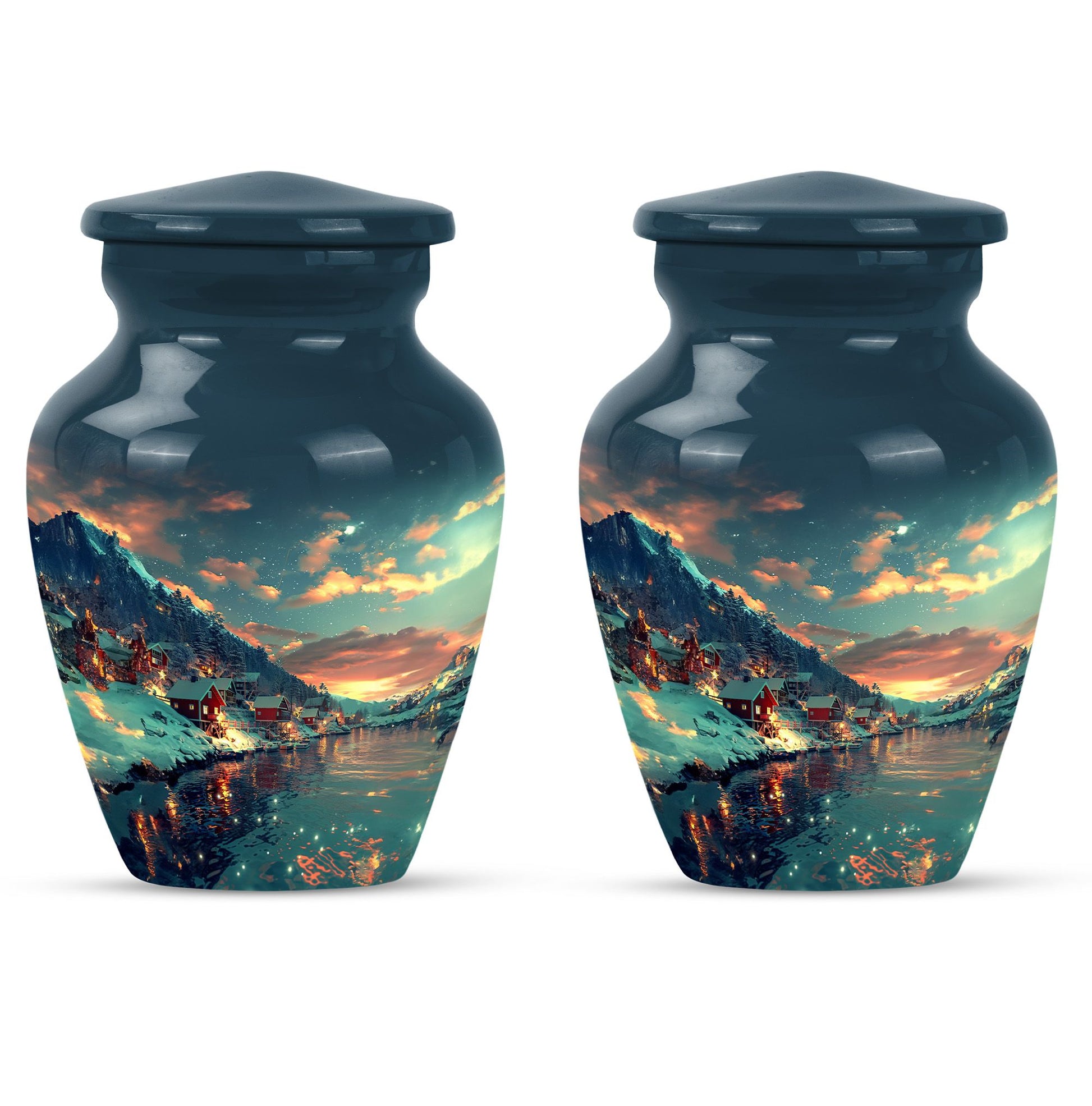 Majestic Sky Theme 3 Inch Keepsake Pack of 2