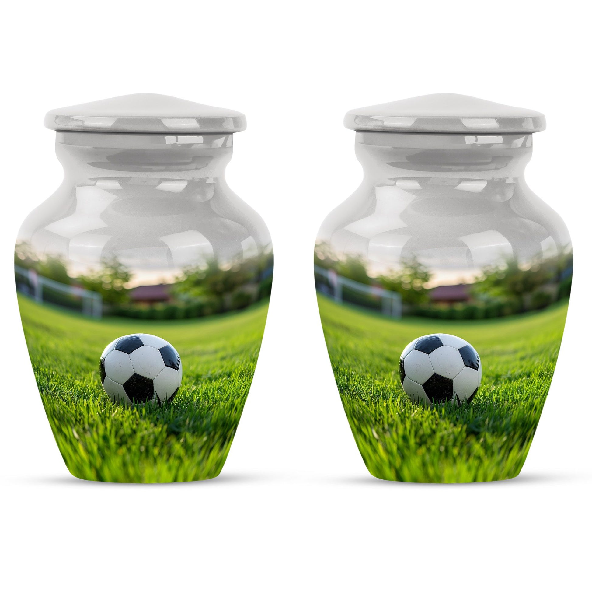 Foothball Theme 3 Inch Keepsake Pack of 2