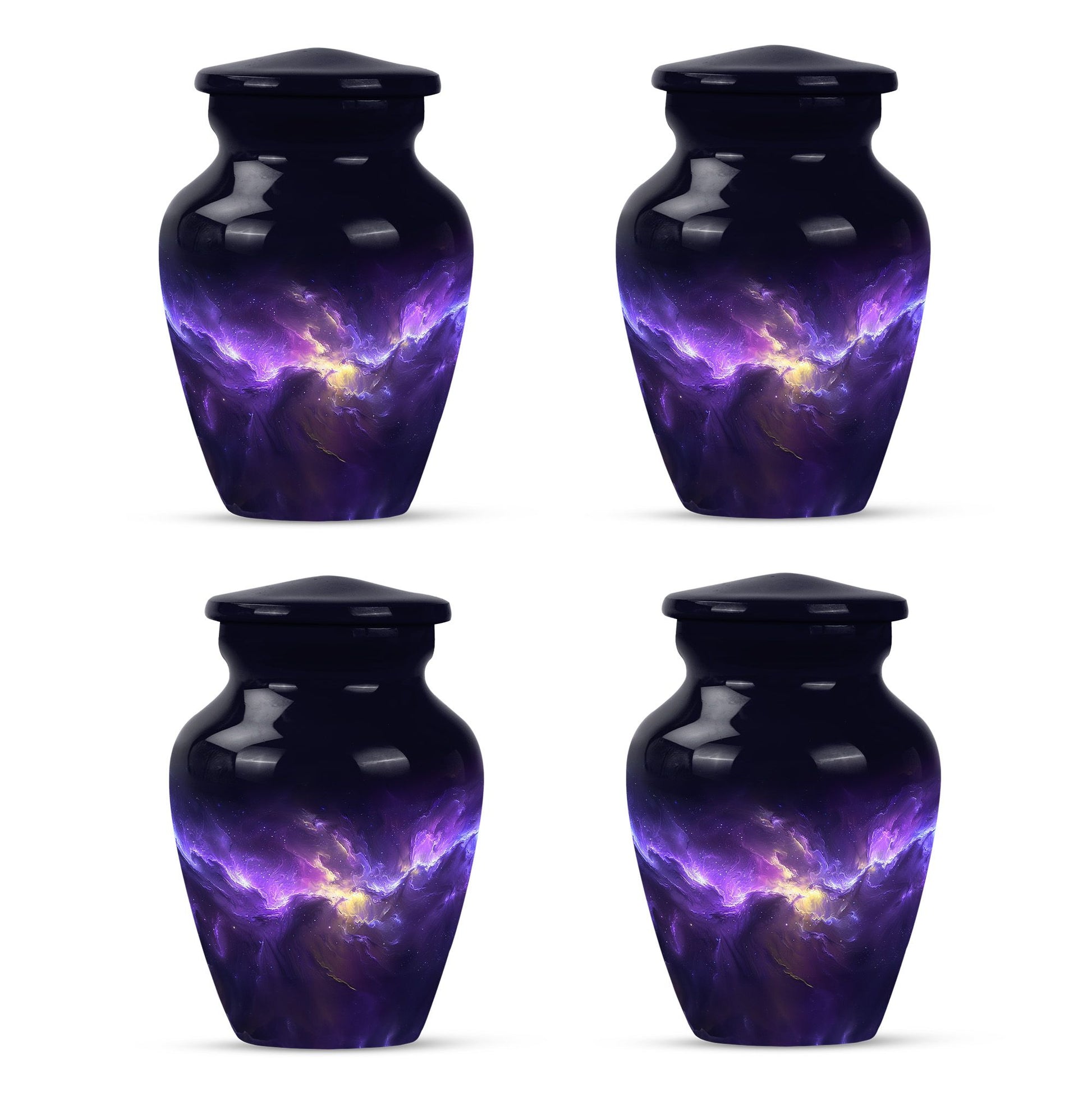 Galaxy Theme 3 Inch Keepsake Pack of 4