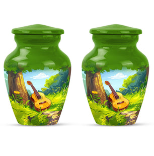 Guitar Theme 3 Inch Keepsake Pack of 2