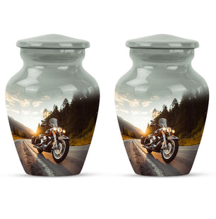 Bike Theme 3 Inch Keepsake Pack of 2