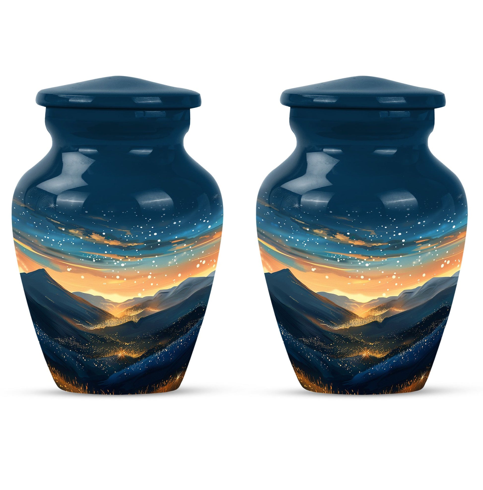 Majestic Sky Theme 3 Inch Keepsake Pack of 2
