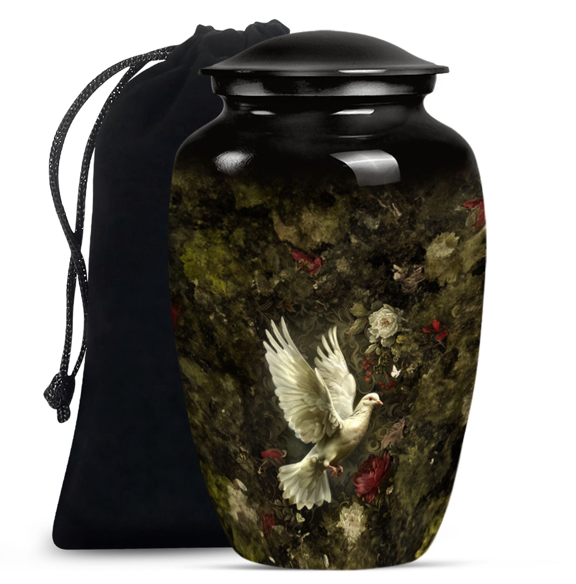 Dove Theme Large Urn 10 Inch